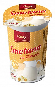 CBA smotana na šľahanie 31 % 200 g