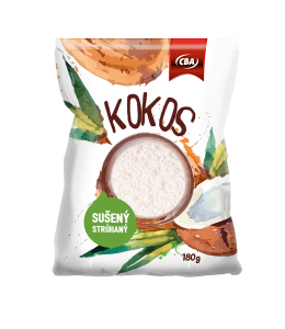 CBA Kokos sušený strúhaný 180 g