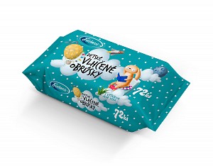 CBA Freshness detské vlhčené obrúsky 72 ks