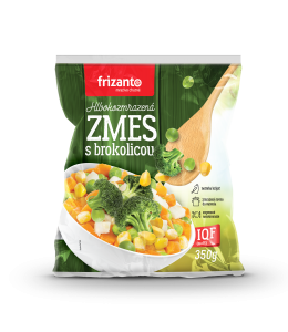 Frizanto hlbokozrmrazená zmes s brokolicou  350 g