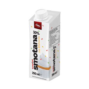 CBA Trvanlivá smotana na šľahanie 30% 250 ml