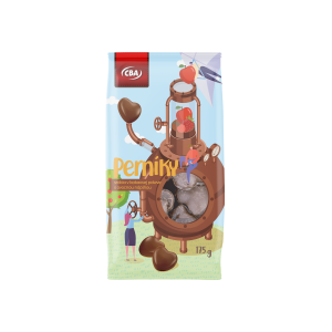 CBA perníky srdcia v kakaovej poleve s ovocnou náplňou 175 g