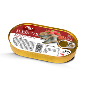 CBA sleďové filety v paradajkovej omáčke 170g