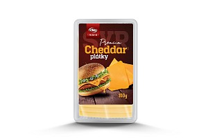 CBA Premium cheddar plátky 100 g