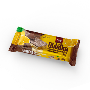 CBA oblátka s citrónovou príchuťou polomáčaná 50 g
