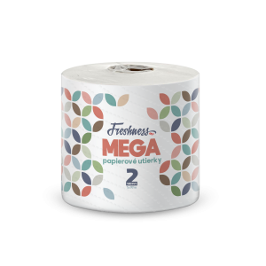 CBA Freshness mega papierové utierky 2 vrstvy 1 x 97 m