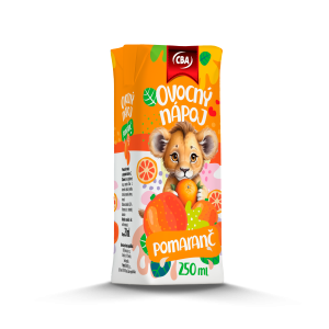 CBA Ovocný nápoj pomaranč 0,25 l