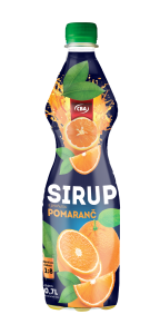 CBA sirup s príchuťou pomaranč 0,7 l