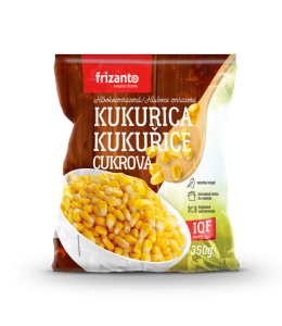 CBA Frizanto hlbokozmrazená kukurica cukrová 350g