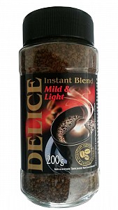 Instantná kávovo-kávovinová zmes DELICE 200g