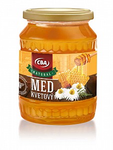 CBA med kvetový 900g