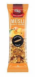 CBA Müsli tyčinka marhuľová 30 g