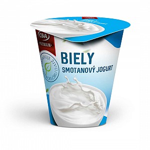 CBA Premium Smotanový jogurt biely 145 g