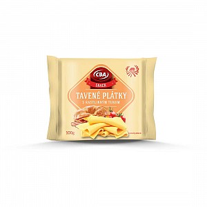 CBA Tavené plátky s rastlinným tukom snack 100 g