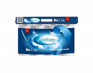 CBA Freshness toaletný papier 3-vrstvový 8 ks