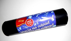 CBA Vrecia na odpad 240 l  5 ks (80-mikrónové)